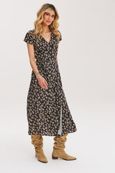 Willow Ash midi-jurk